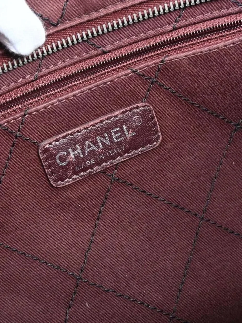 Chanel Black Calfskin On The Road Shopping Fever Tote Bag 168056